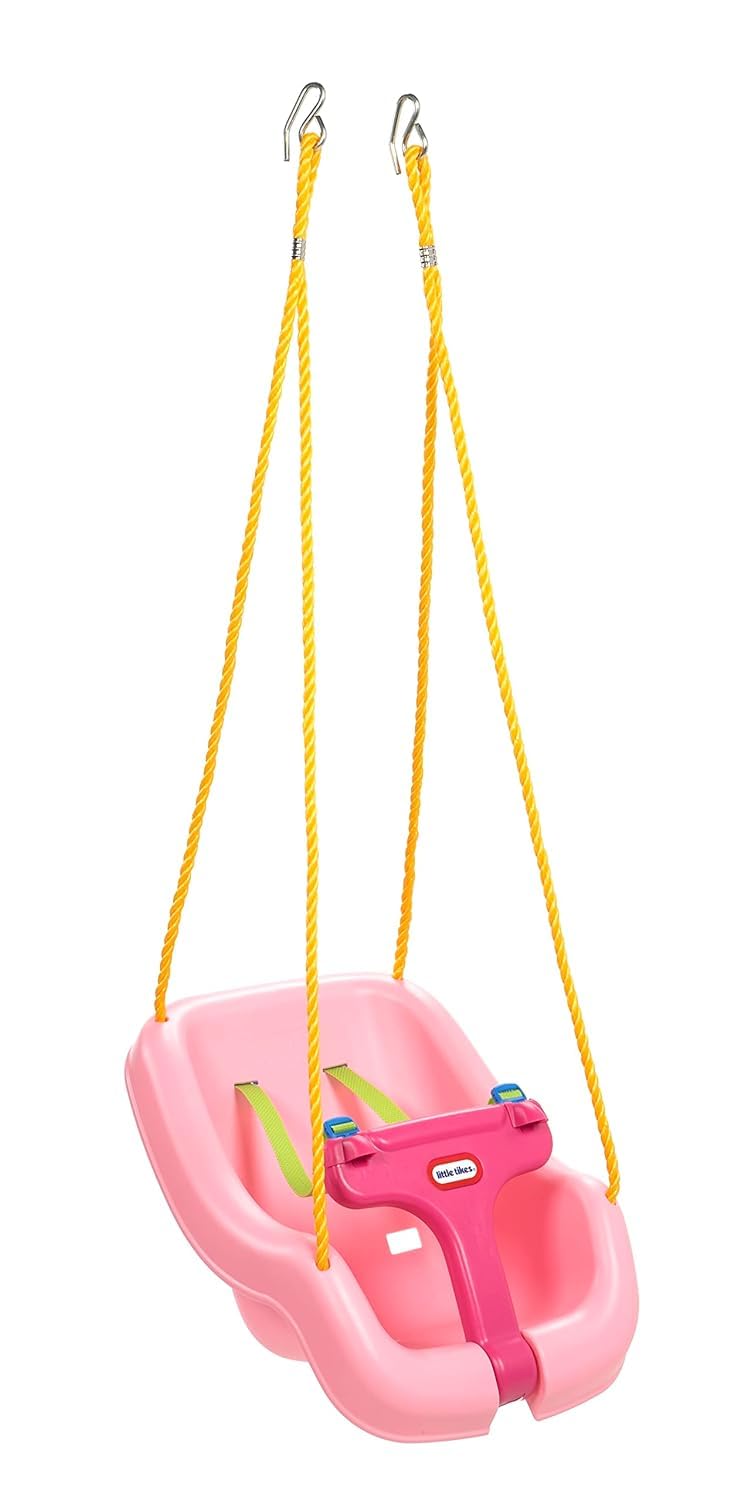 HotLittle Tikes 2-in-1 Snug 'n Secure Swing Magenta