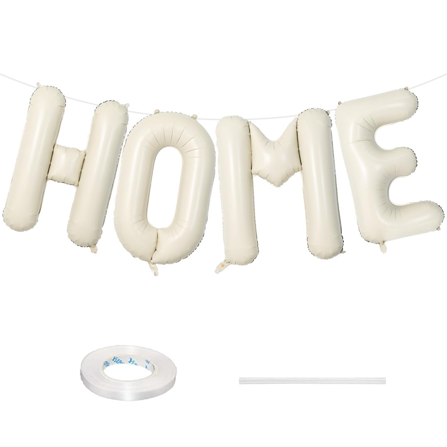 Hot40 Inch Beige BRIDE Balloons Bachelorette for Bridal Shower, Cream White Sand Bride Mylar Foil Banner Letter Sign, Bridal Balloon Banner for Wedding Engagement Bride To Be Party Favors Decorations