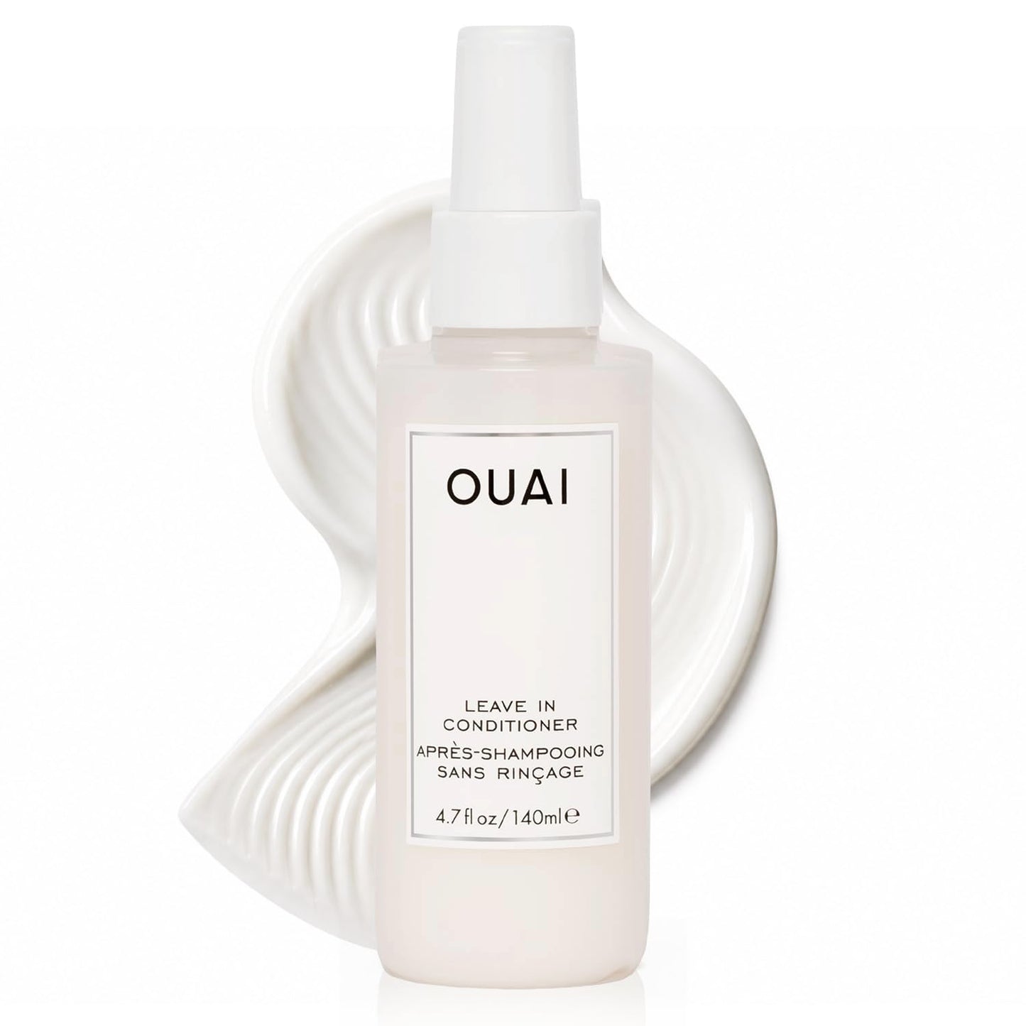 HotOUAI Multitasking Leave In Conditioner, North Bondi Scent | Heat Protectant Spray up to 450°F, Lightweight, Hydrating Detangler & Anti-Frizz Primer for Curly, Fine & Color-Treated Hair