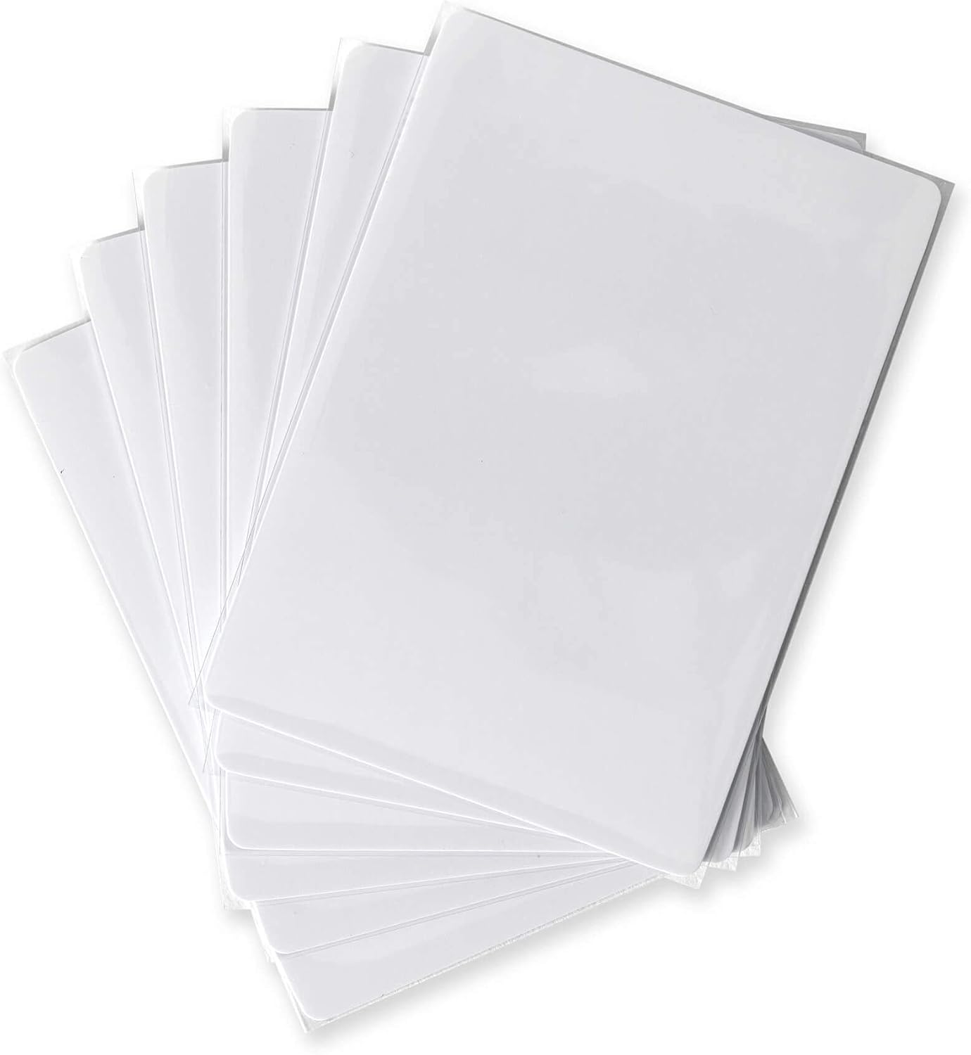 Hot Vault X Exact Fit Sleeves (500 Pack) Perfect Inner Sleeves for Trading Cards, Clear