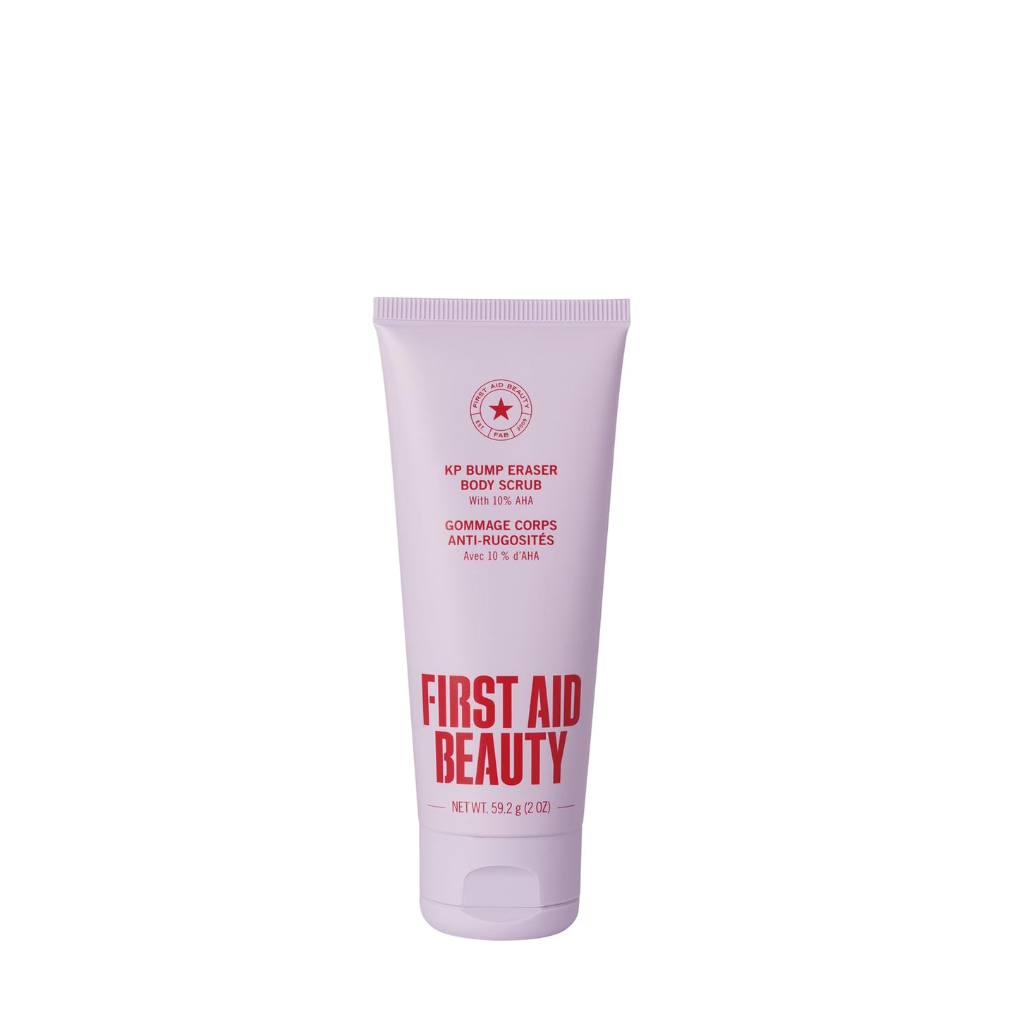 HotFirst Aid Beauty KP Bump Eraser Body Scrub with 10% AHA - Dermatologist-Tested Keratosis Pilaris Exfoliator - Support for Rough Bumps, Uneven Skin Texture & Strawberry Skin - Sensitive Skin