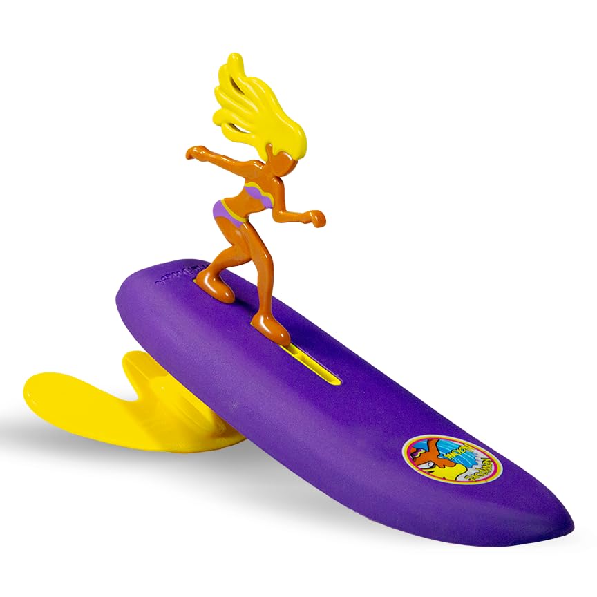 Hot Surfer Dudes Classics Wave Powered Mini-Surfer and Surfboard Toy - Trestles Tim