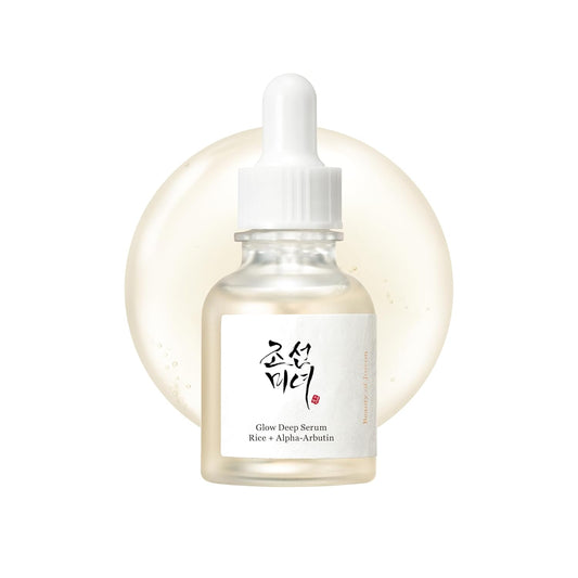 HotBeauty of Joseon Glow Deep Serum Rice Alpha-Arbutin for Uneven Dull Skin Tone, Daily Korean Skin Care for Men and Women 30ml, 1.01 fl.oz