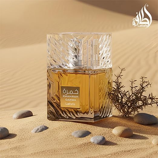 Hot Lattafa Khamrah Qahwa - Vanilla, Warm Spicy, Cinnamon, Sweet - Eau de Parfum Long-Lasting Fragrance for Unisex, 3.40 Ounce / 100 ml