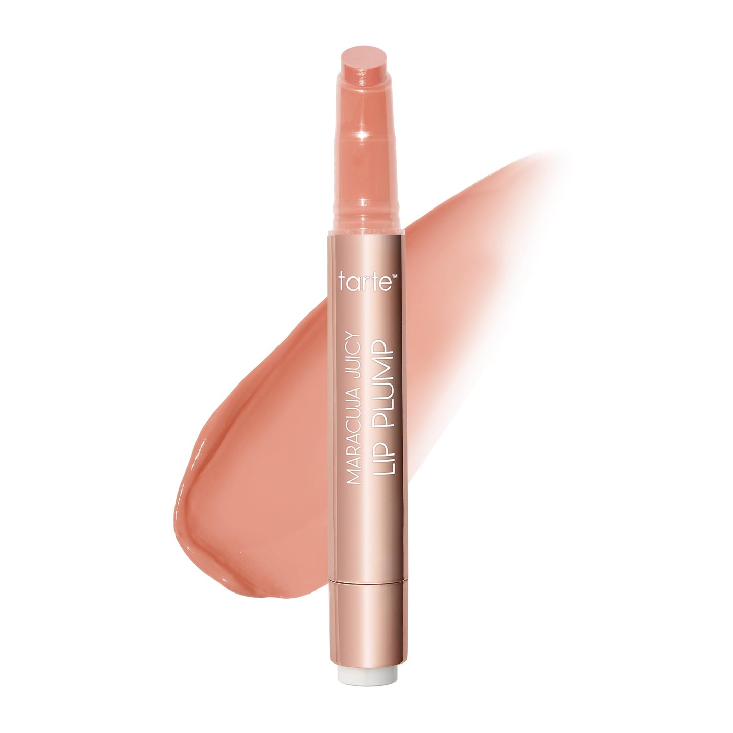 Hottarte maracuja juicy lip plump – Hydrating & Volumizing Lip Plumper Gloss Balm with Nourishing Hyaluronic Acid & Vitamin E, Plumps & Moisturizes, Vegan & Cruelty-Free