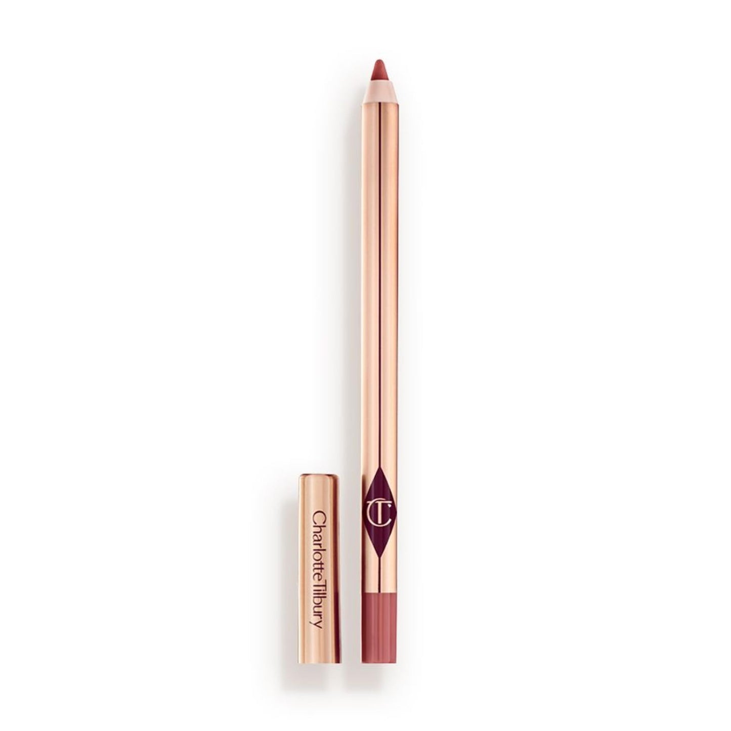 HotCharlotte Tilbury Lip Cheat Lip Liner Pencil - Gives Lips a Fuller-Looking, Defined Pout - Enriched with Jojoba Oil & Hyaluronic Acid - Waterproof, Smudge-Proof & Transfer-Proof