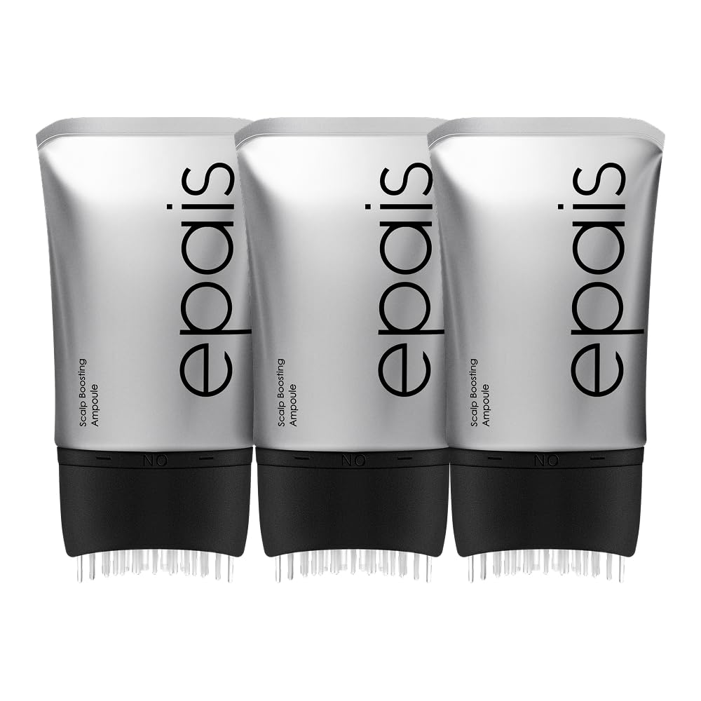 HotEPAIS Scalp Boosting Serum, Comb Applicator Scalp Ampoule with 38 Brush Tips, Clinically Tested Dandruff & Flake Reduction, Biome PDRN Exosome, Korean Hair Care, 5.07 fl.oz.