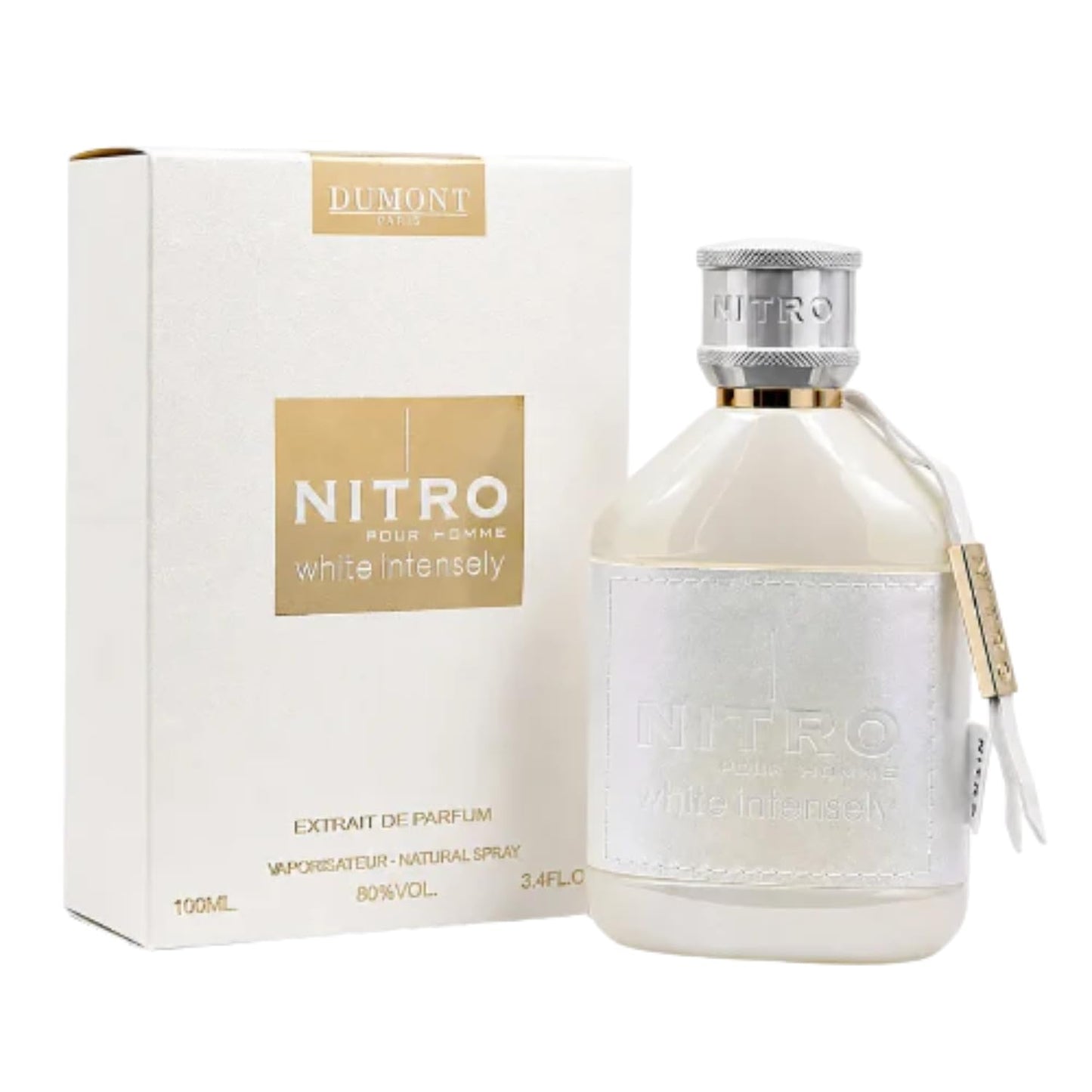 Hot Dumont Nitro Red 3.4 Fl Oz Eau De Parfum for Men – Rich Fruity Woody Floral Fragrance – Luxurious Long Lasting Scent