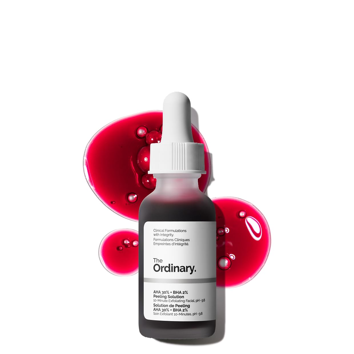 HotThe Ordinary AHA 30% + BHA 2% Peeling Solution, Advanced Exfoliating Peel for Brighter Skin