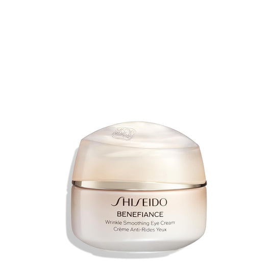 HotShiseido Benefiance Wrinkle Smoothing Eye Cream - 15 mL - Visibly Improves Five Types of Eye Wrinkles, Dark Circles & Puffiness - 48-HR Hydration - All Skin Types - Non-Comedogenic