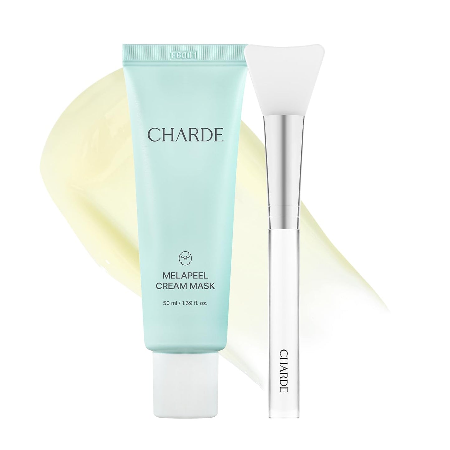 HotCHARDE Peel Off Cream Mask for Dark Spots, Cream-to-Clear Mask for Brighter, More Even-Looking Skin, At-Home Care Routine (50ml)