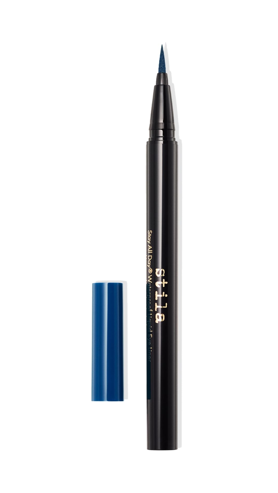 Hotstila Waterproof Liquid Eye Liner, Stay All Day Makeup with Fine Brush Tip Lasting Satin Finish, Smudge-Proof & Transfer-Resistant