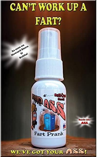 HotLiquid Ass: Prank Fart Spray, Gag Gift for Adults and Kids, Great for Pranks and A Good Laugh, Extra Strong Poop Spray, Non Toxic, Keep Out of Reach from Children