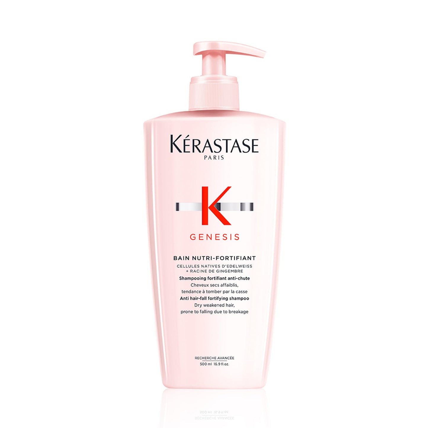 HotKerastase Genesis Strengthening Nutri-Fortifiant Shampoo - Gently Cleanses & Clarifies the Scalp, Nourishes and Reduces Breakage, For Weak or Damaged Hair, Detangles & Hydrates, For Normal to Dry Hair