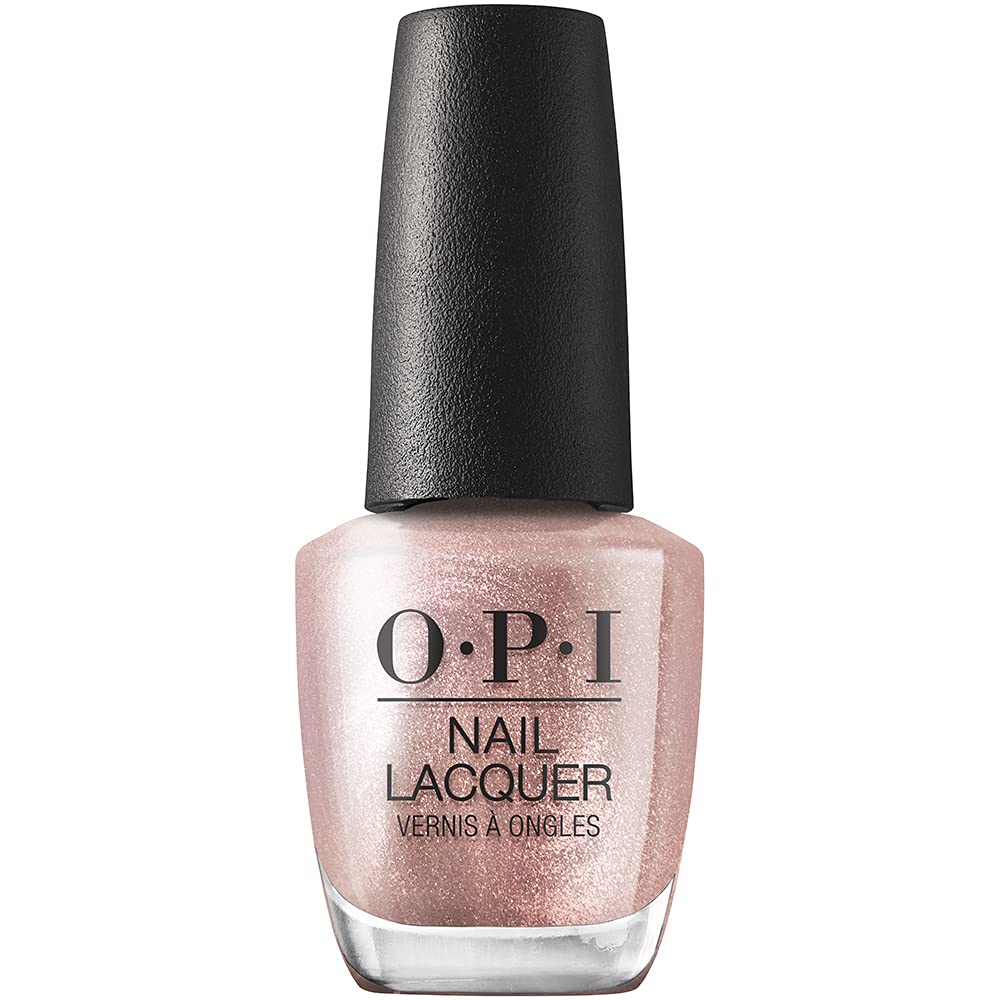 HotOPI Nail Lacquer Classic Nail Polish Colors | Nude & Brown Shades | Crème, Shimmer, and Glitter Chip Resistant Nail-Polish | Fast Drying, Streak-free Formula | 0.5 Fl Oz