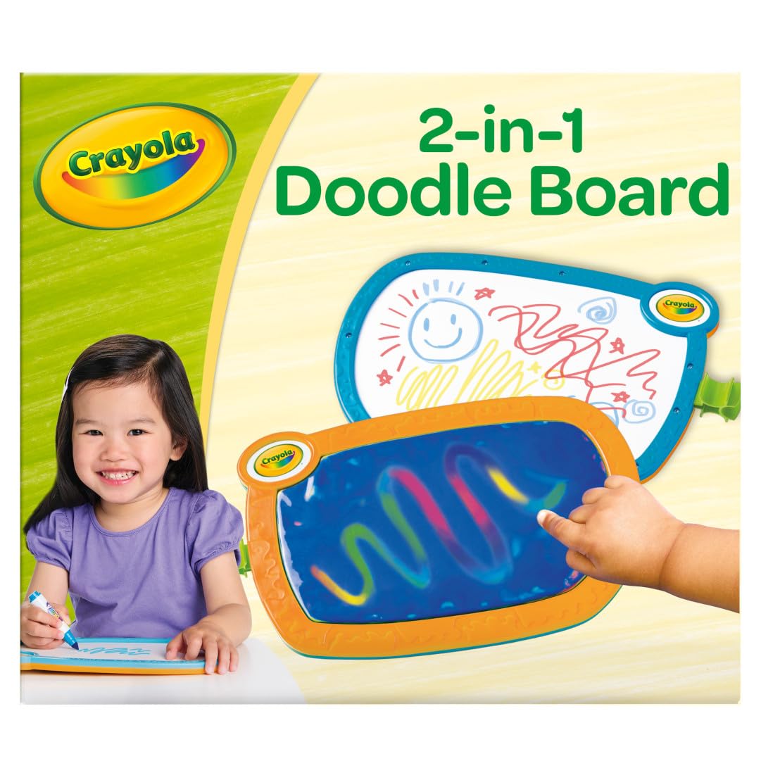 HotCrayola Toddler Touch Lights, Musical Sensory Toys for Toddlers, Learning Gifts, Light Up Drawing Pad, Mess Free Painting, Travel Activity, 2+