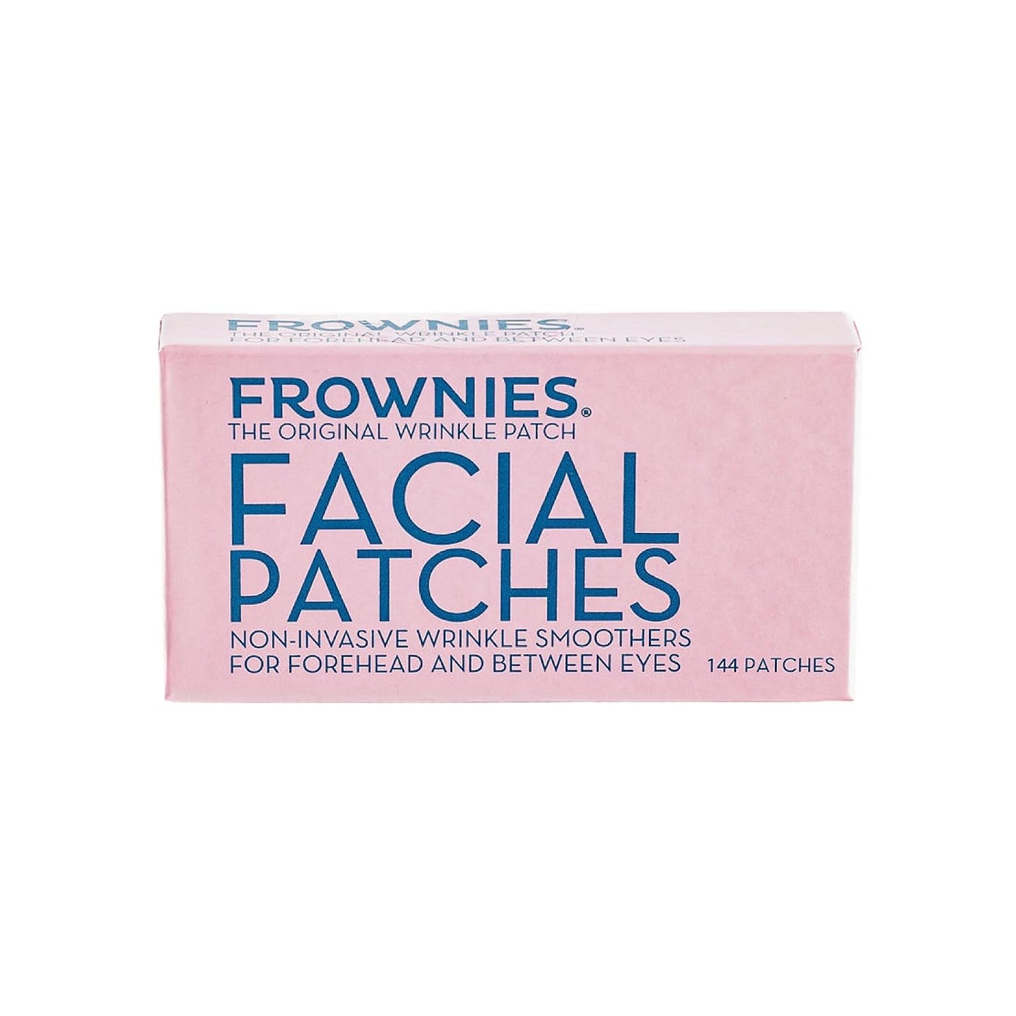 HotFrownies Forehead and Between the Eyes Wrinkle Patches - Hypoallergenic Facial Patches to Smooth & Soften Forehead Wrinkles & Eleven Lines - For Overnight Use, 144 Patches