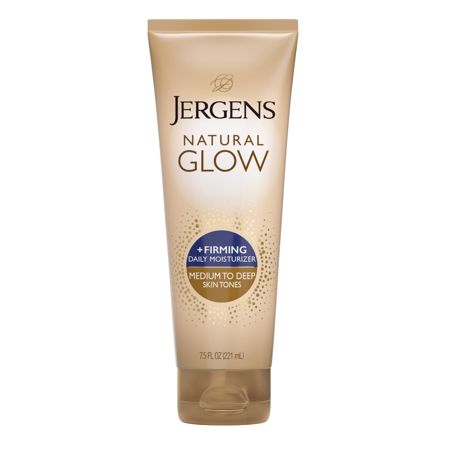 HotJergens Natural Glow +Firming Self Tanner Lotion Fair to Medium, 7.5 oz | Sunless Tanning Moisturizer, Collagen and Elastin Formula, Reduces Cellulite, Gradual Glow, Fair to Medium Skin Tone