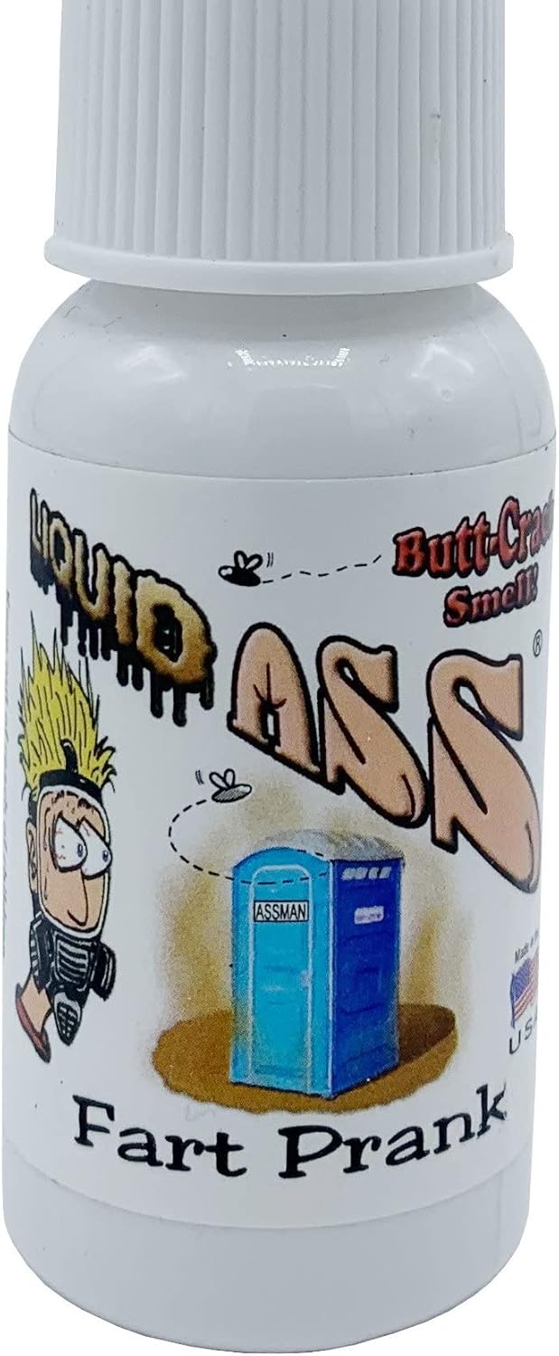 HotLiquid Ass: Prank Fart Spray, Gag Gift for Adults and Kids, Great for Pranks and A Good Laugh, Extra Strong Poop Spray, Non Toxic, Keep Out of Reach from Children