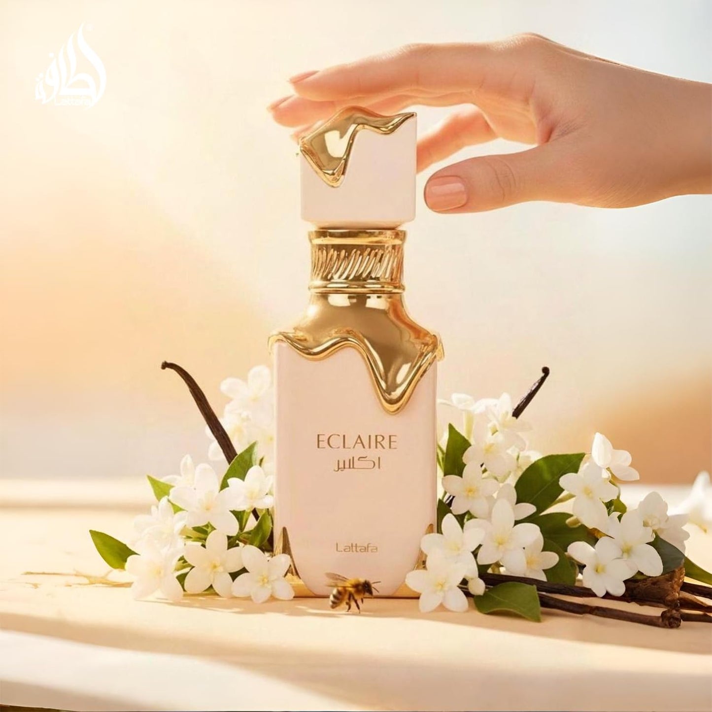 Hot Lattafa Eclaire - Vanilla, Caramel, Sweet, Floral - Eau de Parfum Long-Lasting Fragrance for Women, 3.40 Ounce / 100 ml | Long-Lasting Fragrance, 3.40 Ounce, 100 ml