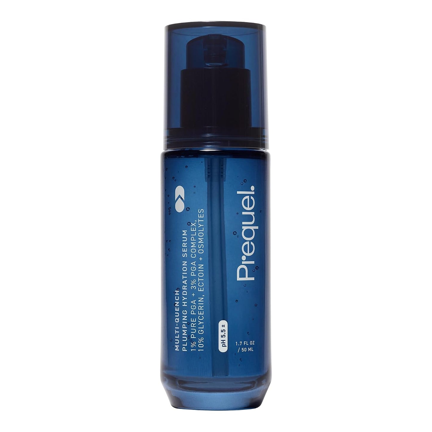 HotPrequel Skin Multi-Quench Plumping Hydration Serum for Face. Intensive Hydrating Facial Serum for Women with PGA Complex and Moisture-Binders. Deep Moisturizing for Dry and Sensitive Skin, 1.7oz