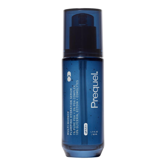 HotPrequel Skin Multi-Quench Plumping Hydration Serum for Face. Intensive Hydrating Facial Serum for Women with PGA Complex and Moisture-Binders. Deep Moisturizing for Dry and Sensitive Skin, 1.7oz