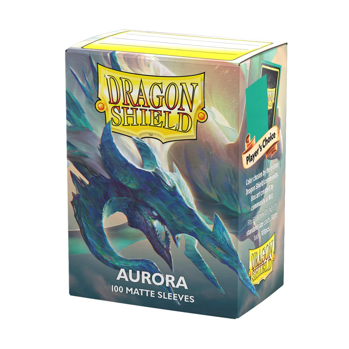 Hot Dragon Shield | Standard Size Card Matte Sleeves | 100 CT - Smooth & Tough Premium TCG Sleeves | Compatible with Pokemon, Flesh & Blood, One Piece & Magic the Gathering | Forest Green