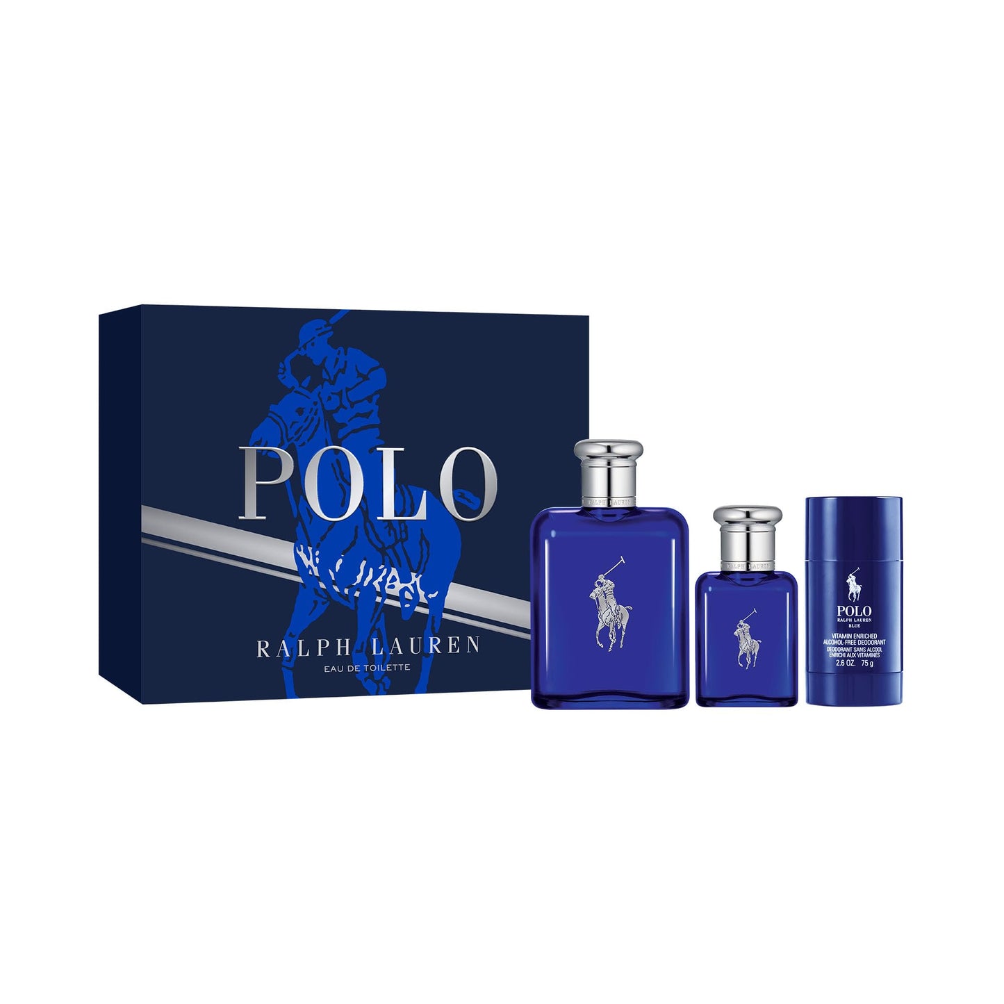 Hot RALPH LAUREN FRAGRANCES - Polo Blue - Eau de Toilette - Men's Cologne - Aquatic & Fresh - With Citrus, Sage, and Suede - Medium Intensity