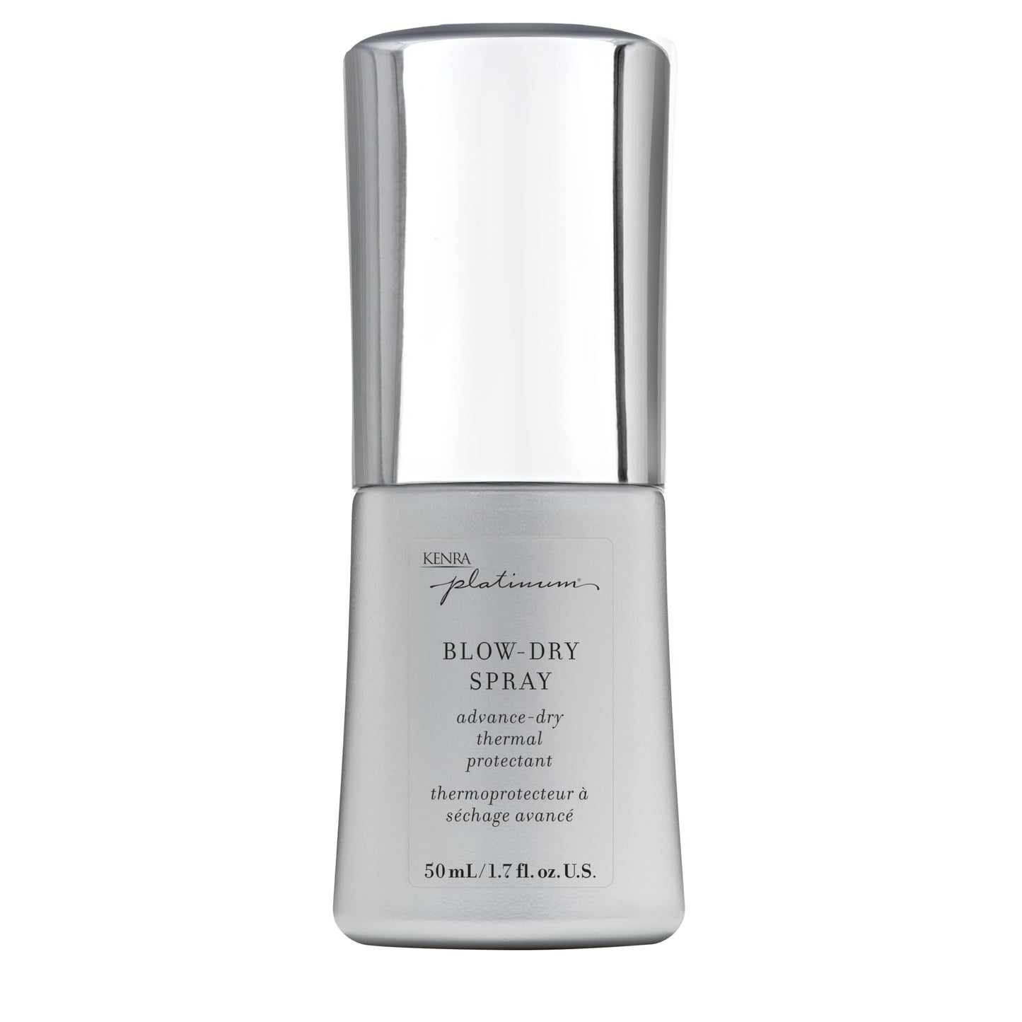 HotKenra Platinum Blow-Dry Spray | Time-Saving Heat Protectant | Detangles, Smooths, and Softens | Eliminates Frizz & Resists Humidity | Medium To Coarse Hair