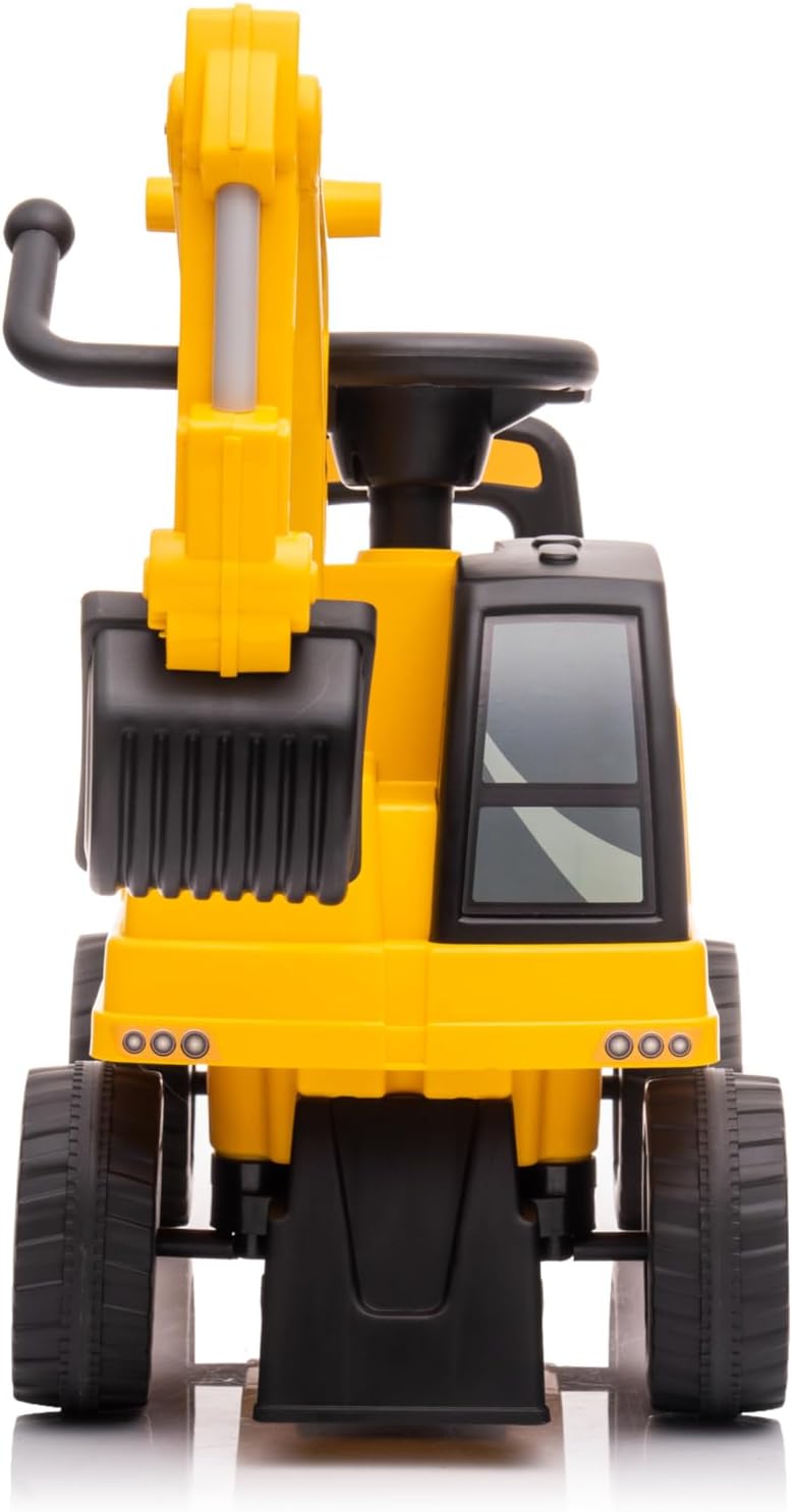 Hot Best Ride On Cars CAT Excavator Push Car – Licensed Caterpillar Ride-On Digger Toy for Kids with Rotating Bucket & Under-Seat Storage – Construction Vehicle for Toddlers