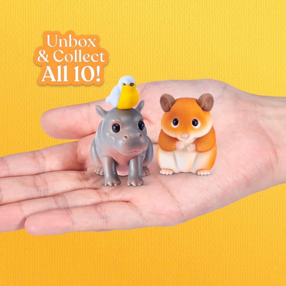 Hot My Mini Pet Series 1 by ZURU – Collectible Mystery Capsule with Miniature Pet, Home, & Accessories, UNbox Adorable Critters & Playscape for Girls & Collectors.