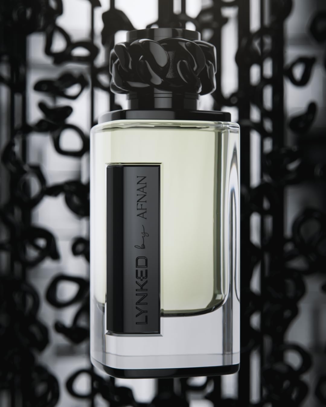 Hot Afnan Lynked Freedom (Black) For Men Eau De Parfum, 3.4 Fl. Oz