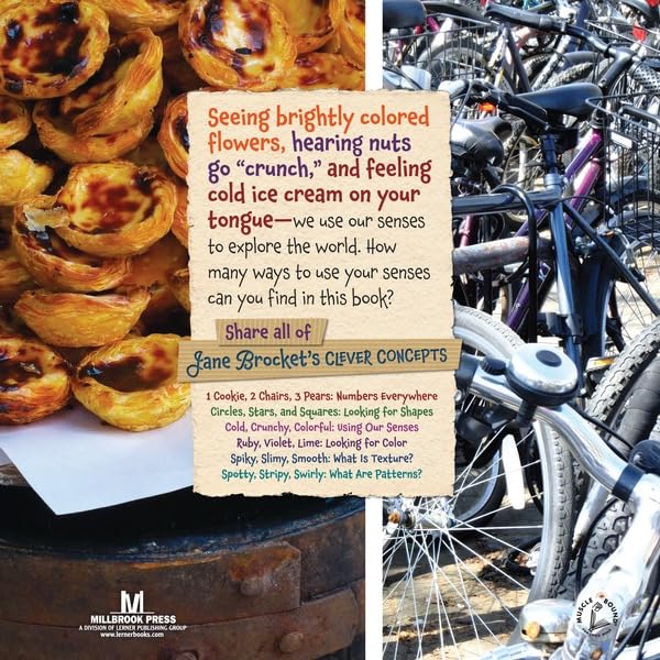 Hot Cold, Crunchy, Colorful: Using Our Senses (Jane Brocket's Clever Concepts)
