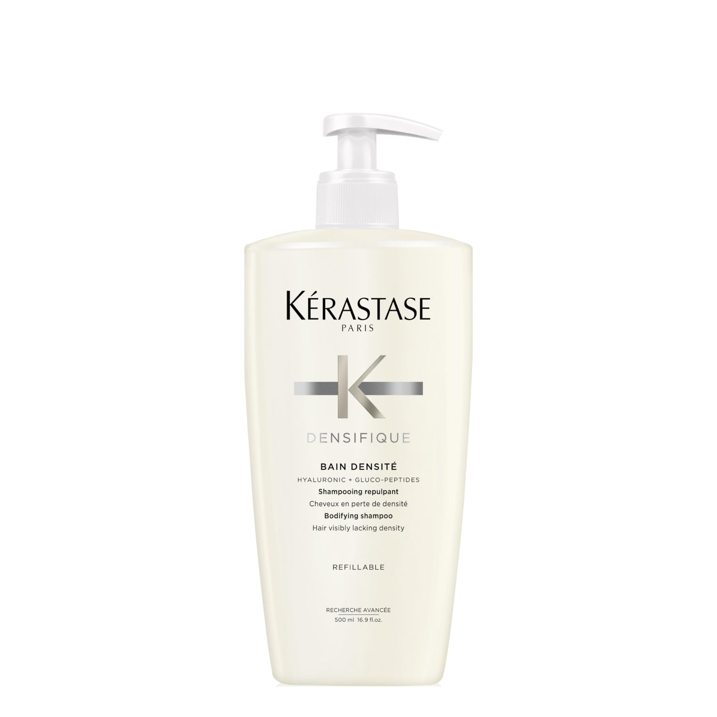 HotKerastase Densifique Densité Shampoo - Thickening & Strengthening Shampoo For Fine & Thinning Hair, Removes Build-Up, Hydrates and Adds Shine, With Hyaluronic Acid & Ceramides