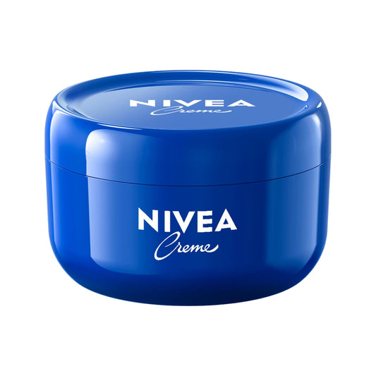 HotNIVEA Creme Face, Hand and Body Moisturizer Cream, Rich Body Cream for Dry Skin with Provitamin B5, Fast-Absorbing and Non-Comedogenic, For Daily Use on All Skin Types, 16 Oz Jar
