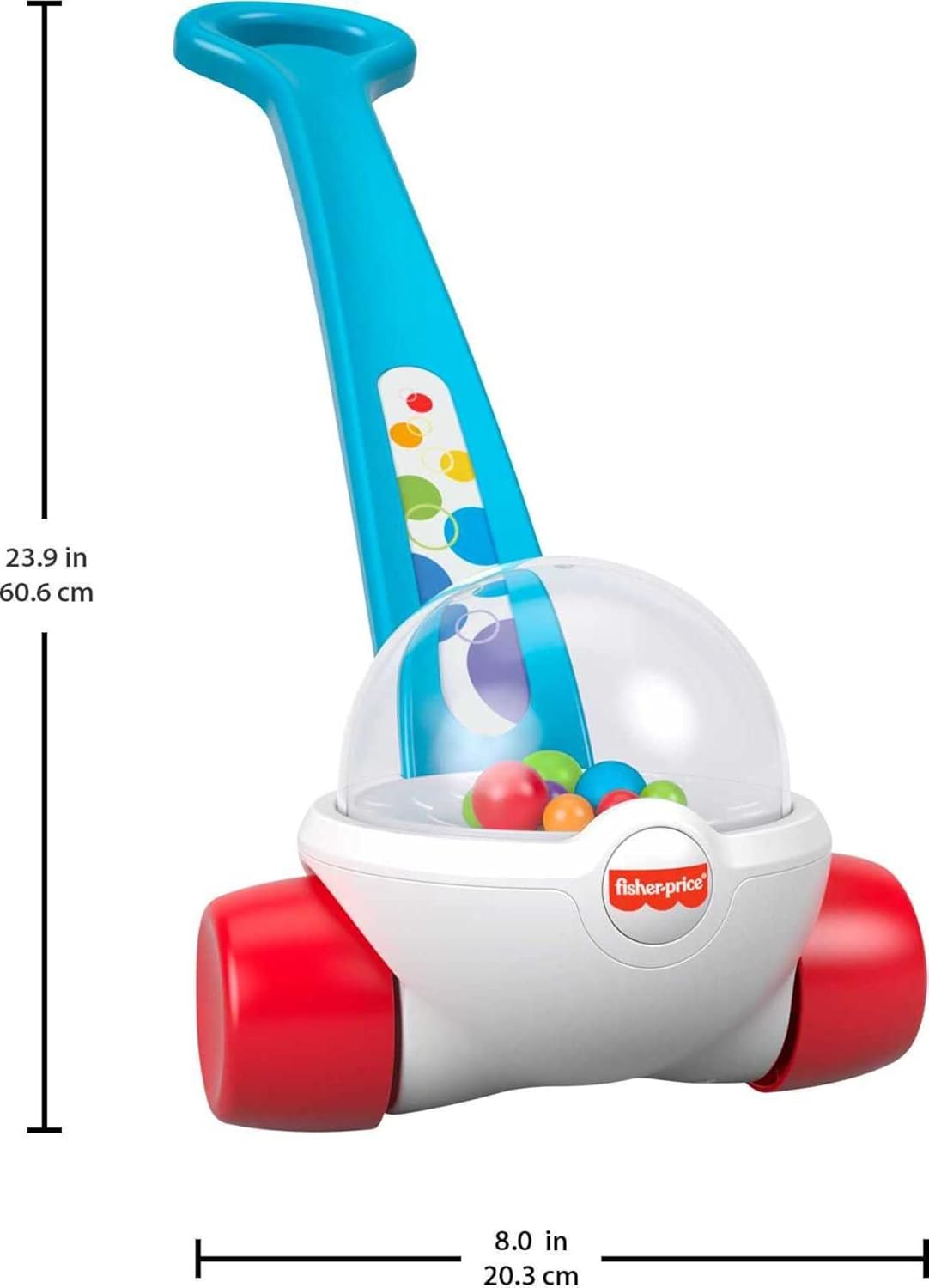 HotFisher-Price Corn Popper, Blue Push-Along Toy