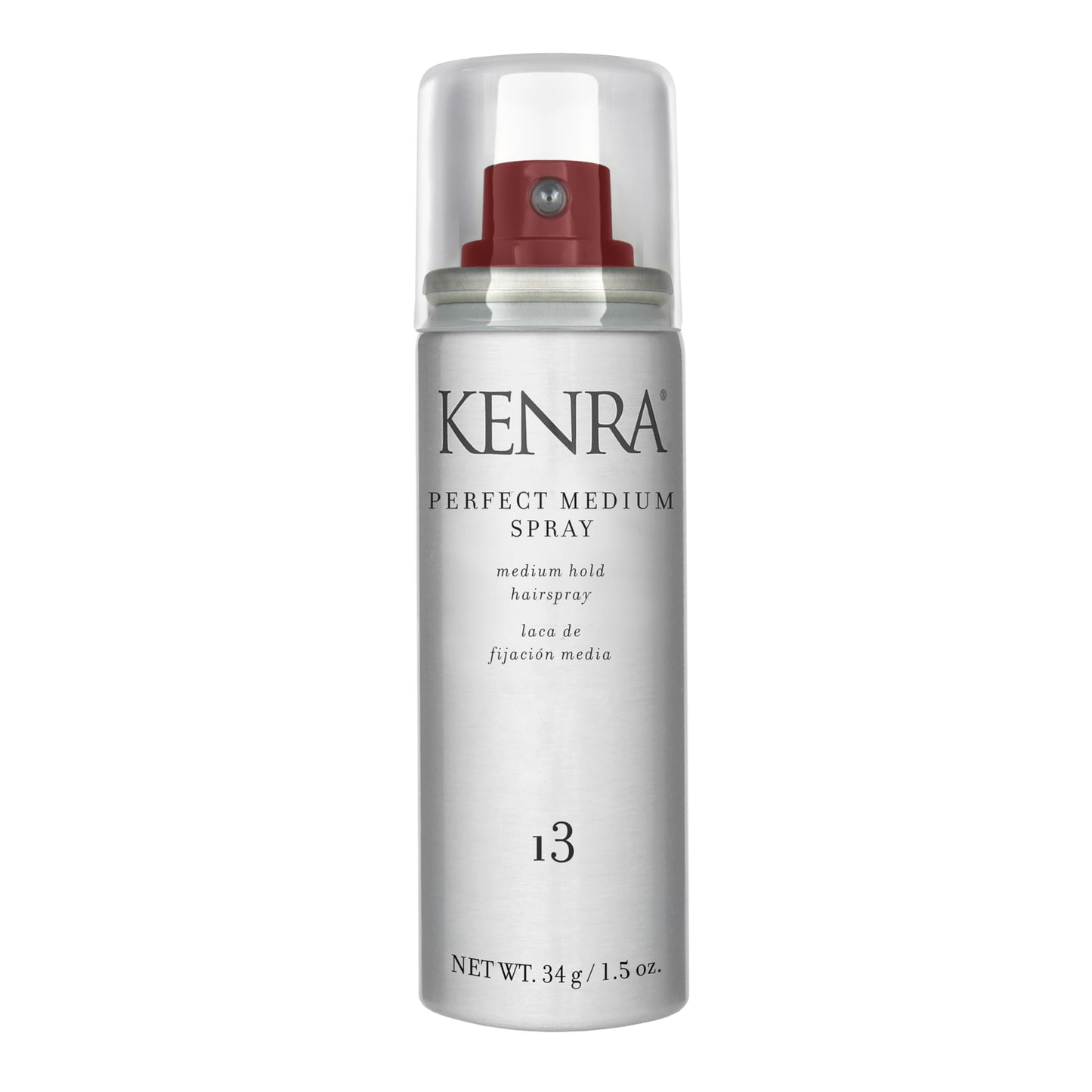 HotKenra Professional Perfect Medium Spray 13 | Provides Styling Control Without Stiffness | Medium Hold | Fast-Drying Formulation | High Shine Finish | All Hair Types
