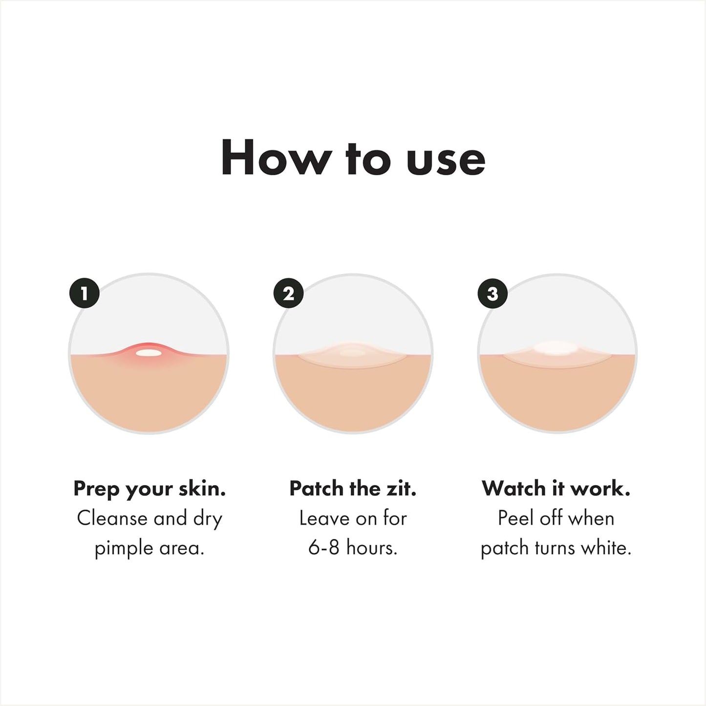 HotHero Cosmetics Mighty Patch Surface Large Acne Pimple Patches, 10 Ct | Multi-Blemish Acne Spot Patch; For Cheek, Forehead, and Chin; Hydrocolloid Covers; Pimple Stickers; Vegan-friendly