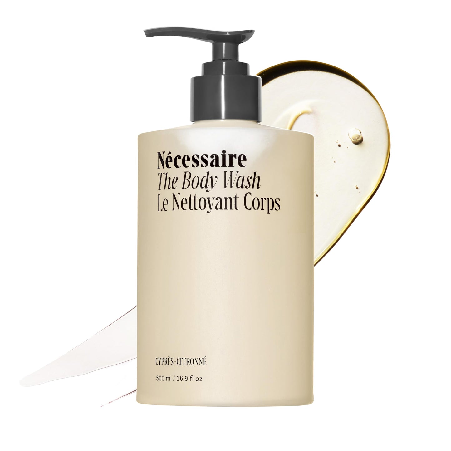 HotNécessaire The Body Wash Eucalyptus — Multi-Oil Shower Gel Body Wash for Women + Men. Non-Comedogenic + Hypoallergenic for Sensitive Skin with Niacinamide. 500ml/16.9 fl oz