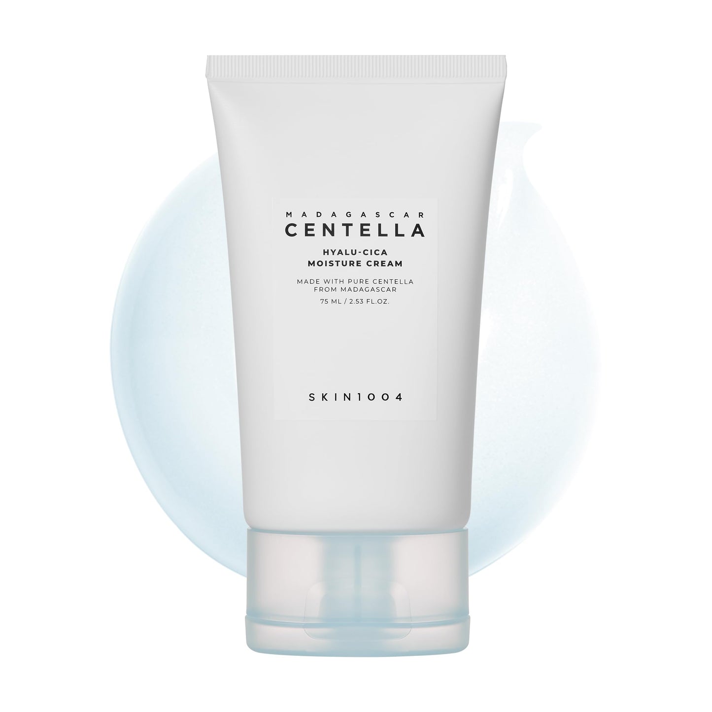 HotSKIN1004 Centella Soothing Cream, Face Moisturizer with Centella Asiatica, Korean Centella Moisturizer Cream for Soothing & Skin Barrier Support, Cica Gel Cream, Korean Skin Care, 2.53 fl.oz / 75ml