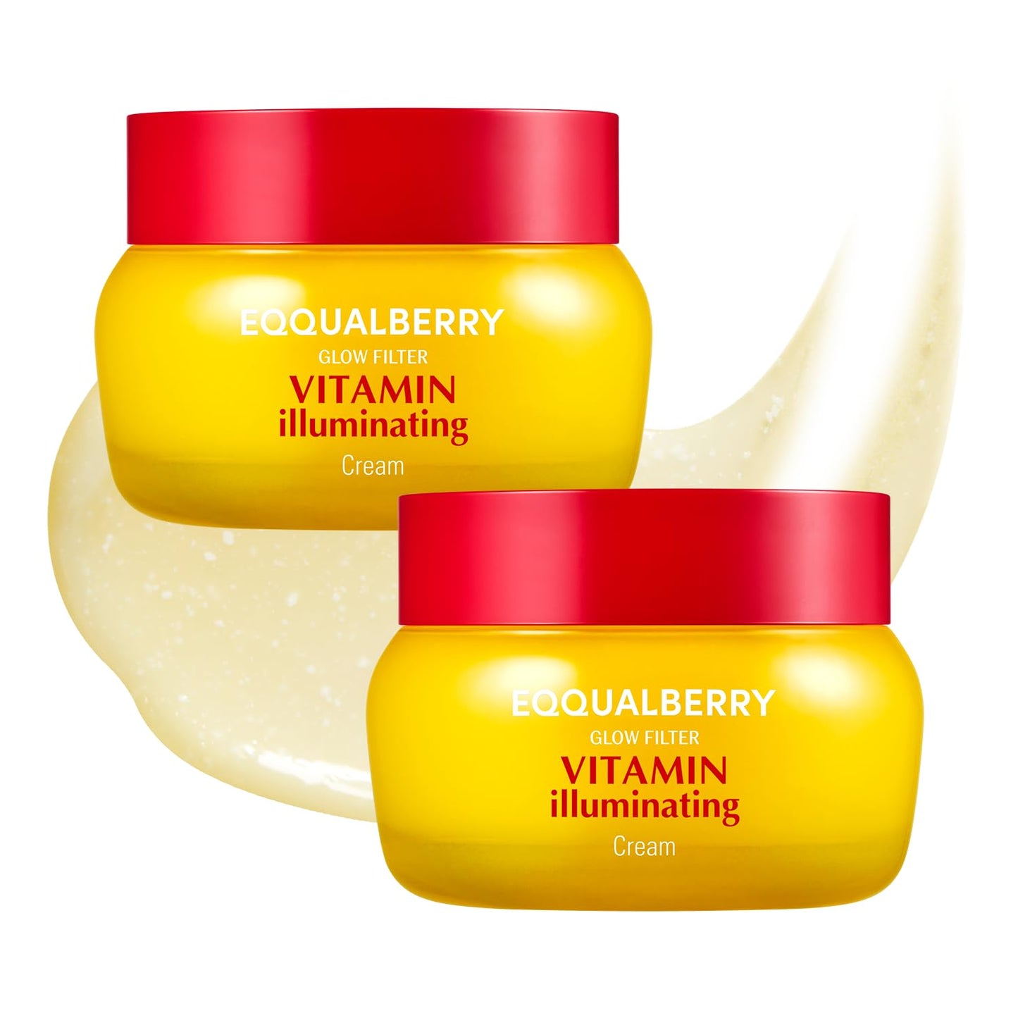 HotEQQUALBERRY Vitamin Illuminating Cream | Vitamin C & 5% Niacinamide+3% TXA | Dark Spots & Ceramide Barrier Strength Face Moisturizer | Glowy, Lightweight Hydration | Korean Skincare (1.69 fl.oz/50ml)