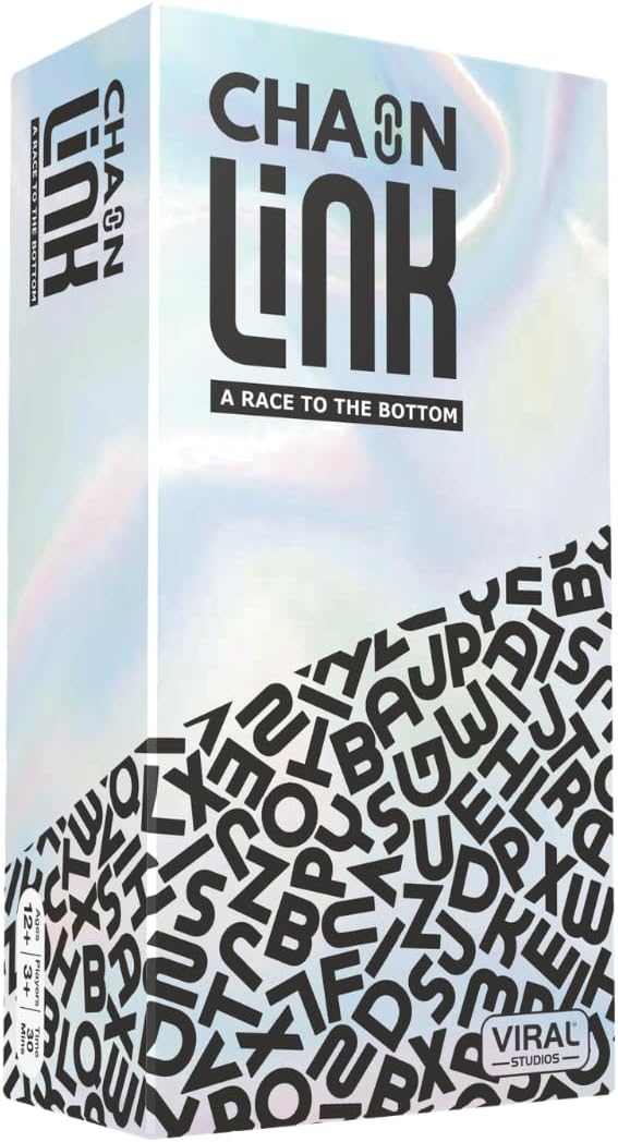 Hot Viral Studios Chainlink - Guess the Sequence Party Game, Fast Paced Word Game for Adults & Kids, 450 Cards Fun Cards for Family Nights, Gatherings, & Parties Ages 15 +