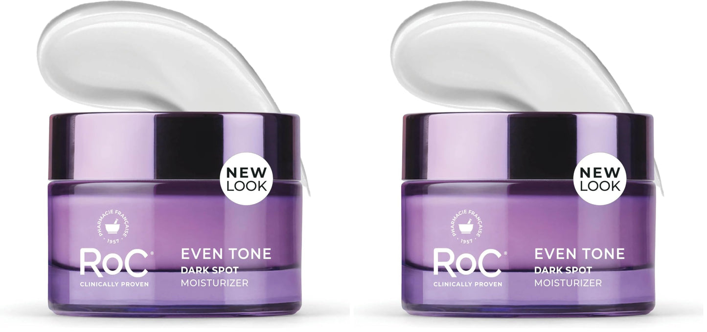 HotRoC Multi Correxion 5 in 1 Chest Neck Face Moisturizer Face Cream with SPF 30 for Visible Wrinkle and Neck Firming and Tightening, Oil Free Skin Care, 1.7 oz (Packaging May Vary)