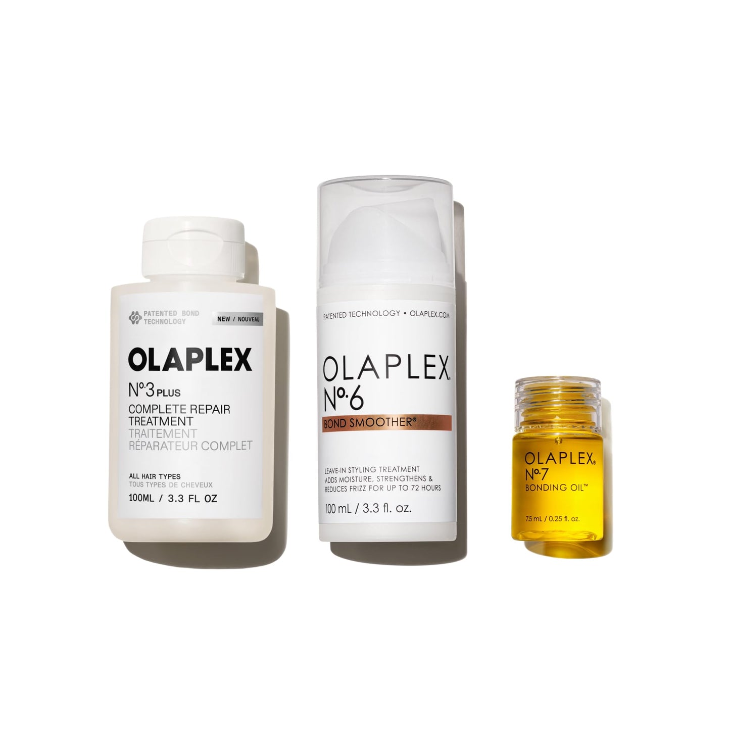 HotOlaplex N°.3PLUS Complete Repair Treatment: 3-minute Pre-shampoo Treatment to Immediately Repair Hair Damage for Softer, Stronger Hair | For Coily, Curly, Straight, and Wavy