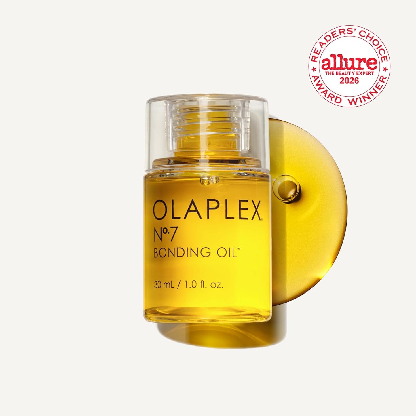 HotOlaplex N°.7 Bonding Oil: High Shine | Heat Protectant, Visibly Smooths & Softens Hair, Added Color Vibrancy, Up to 72 Hour Frizz Control | For Coily, Curly, Straight, and Wavy
