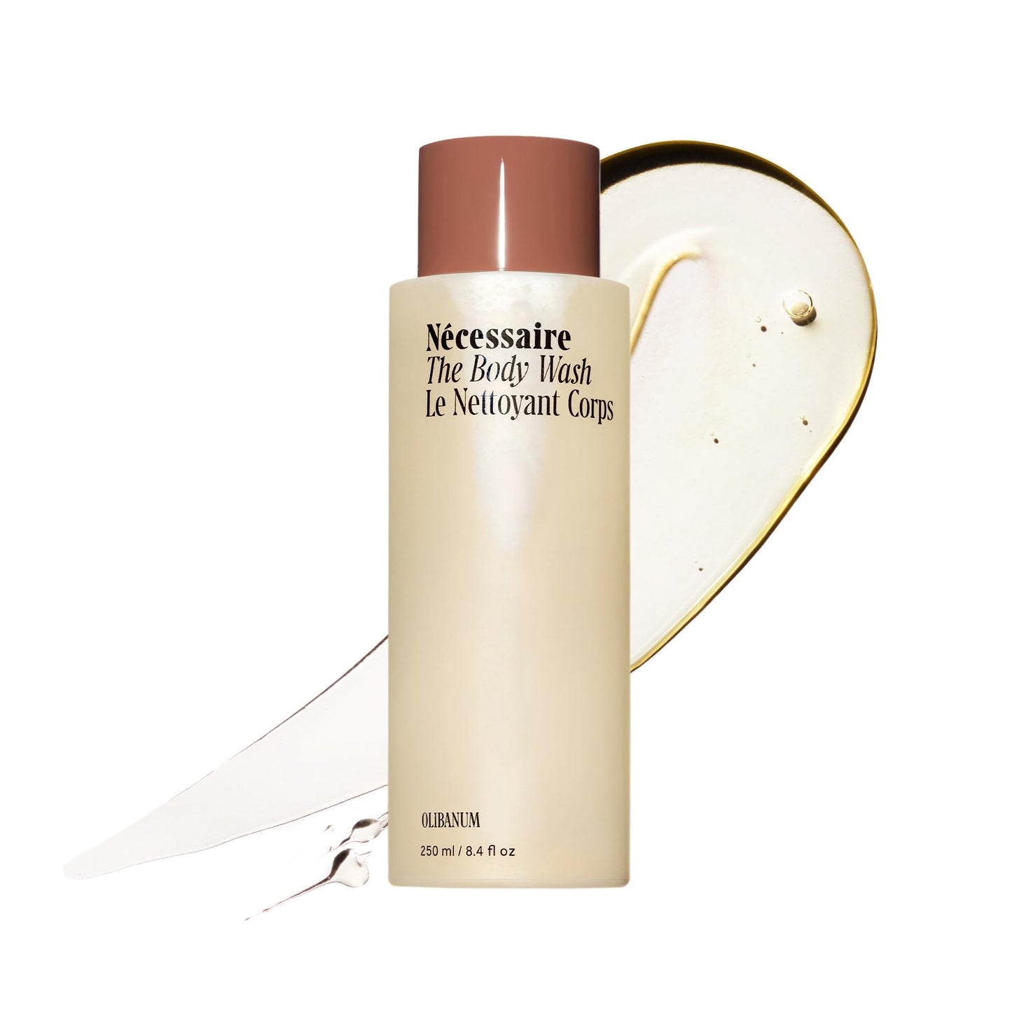 HotNécessaire The Body Wash Eucalyptus — Multi-Oil Shower Gel Body Wash for Women + Men. Non-Comedogenic + Hypoallergenic for Sensitive Skin with Niacinamide. 500ml/16.9 fl oz