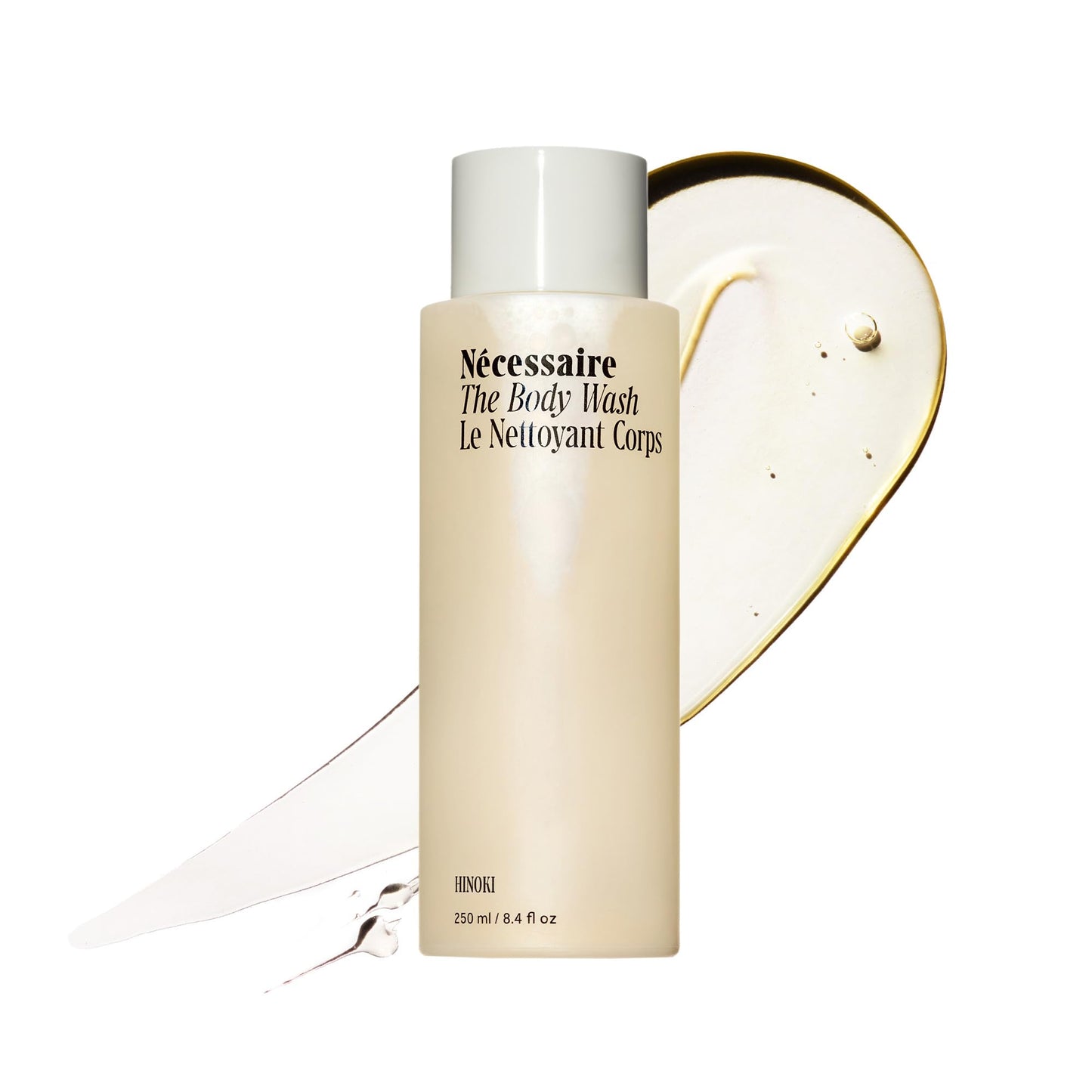 HotNécessaire The Body Wash Eucalyptus — Multi-Oil Shower Gel Body Wash for Women + Men. Non-Comedogenic + Hypoallergenic for Sensitive Skin with Niacinamide. 500ml/16.9 fl oz