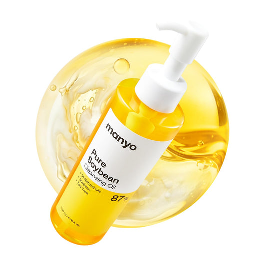 HotMANYO Pure Cleansing Oil, Natural Oil Cleanser for Face, Makeup Blackhead Remover, Korean Skin Care, 6.76 fl oz (200ml)