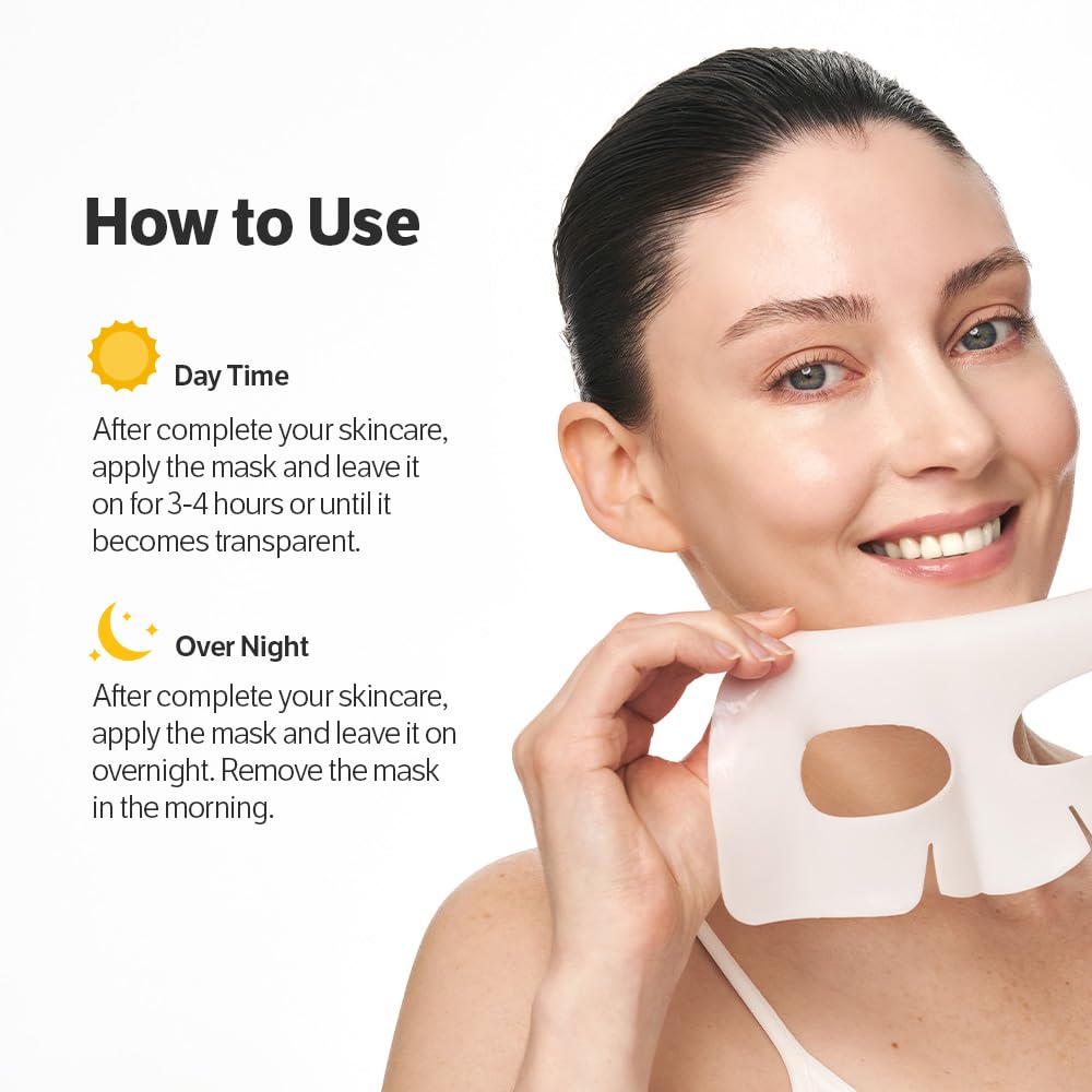 HotSUNGBOON EDITOR Deep Collagen Overnight Mask Hydrating Mask for Glass Skin, Wrinkle Care, Firming & Pore Refining 2,160,000PPB Collagen + 9 Peptides Korean Skincare, 4ea, Gifts for Women