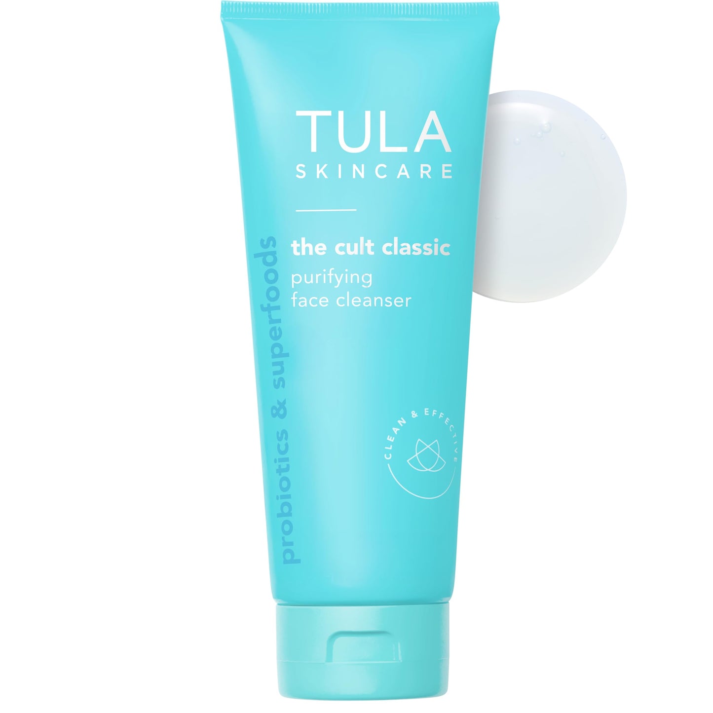 HotTULA Skincare Cult Classic Purifying Face Cleanser, Daily Wash for Pores & Skin Balance with Prebiotic Extracts, Antioxidants & Turmeric, Deep Cleansing Formula